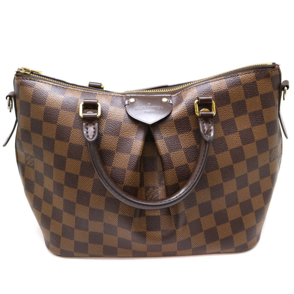 LOUIS VUITTON Siena Damier Ebene Brown Handbag